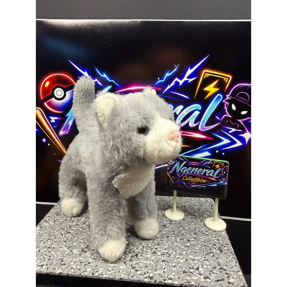 Douglas Cuddle Toys Grey White Kitten Cat Plush Stuffed Animal 4023 2024